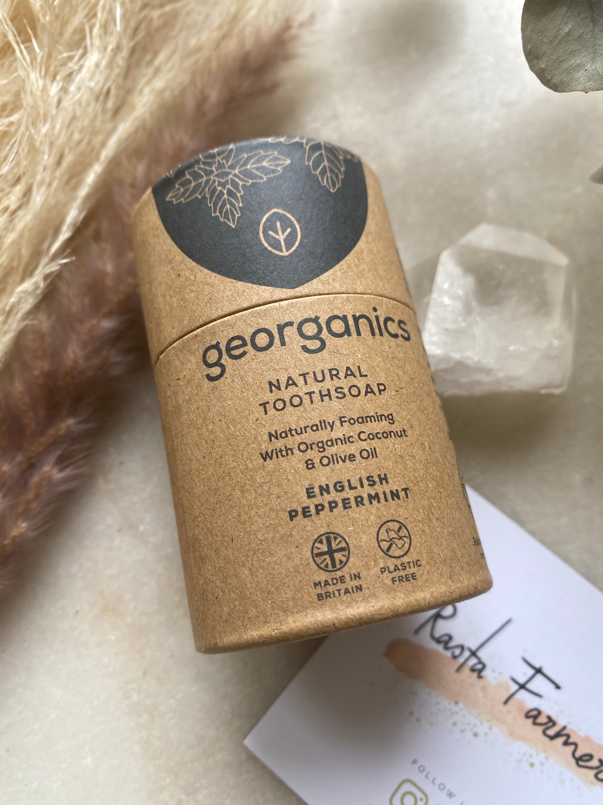 Georganics - Natural Toothsoap - English Peppermint