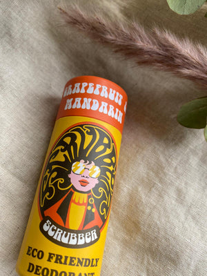 Scrubber Store - Grapefruit & Mandarin - Eco Friendly Deodorant