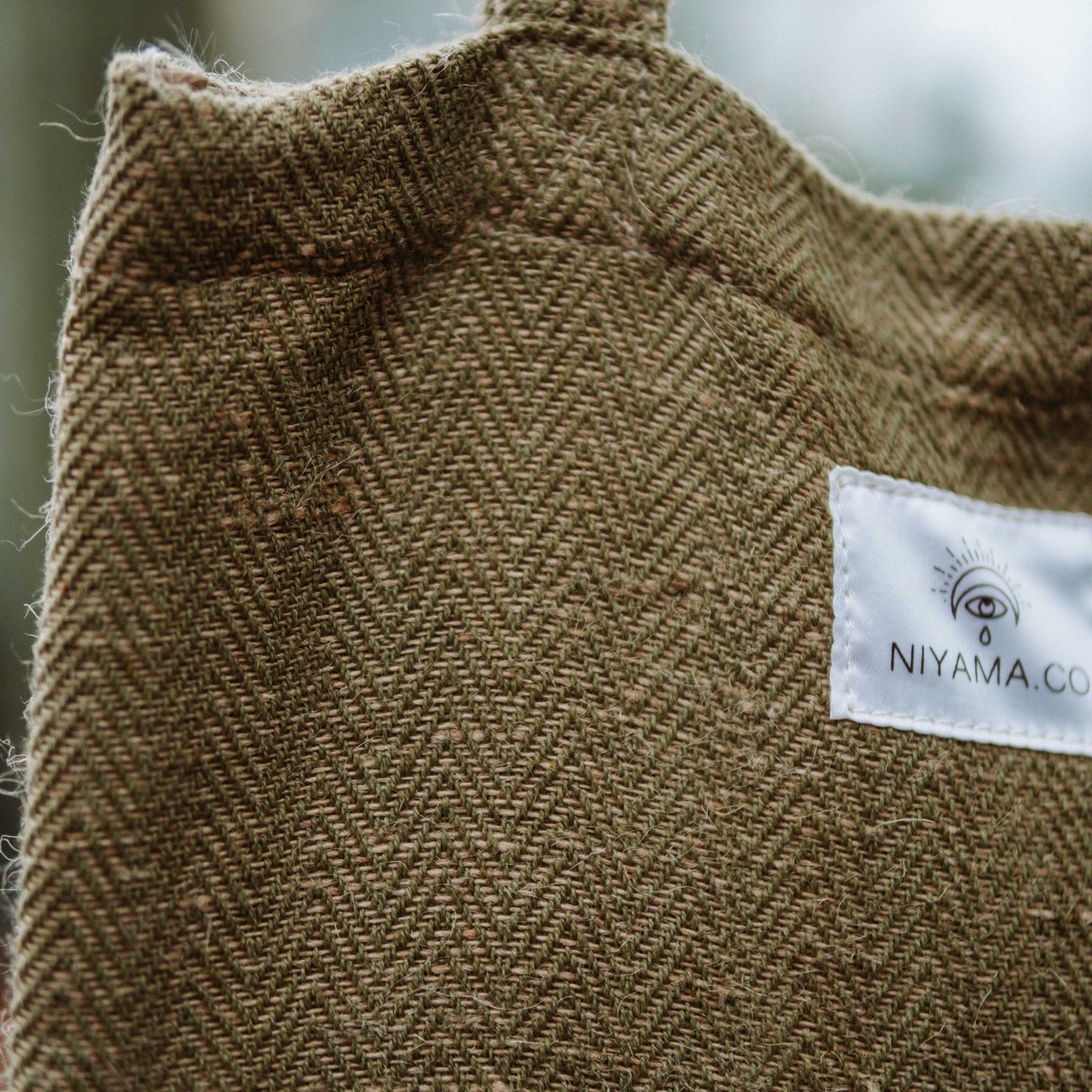 Hemp & Hope - Reusable Tote Bag - Khaki